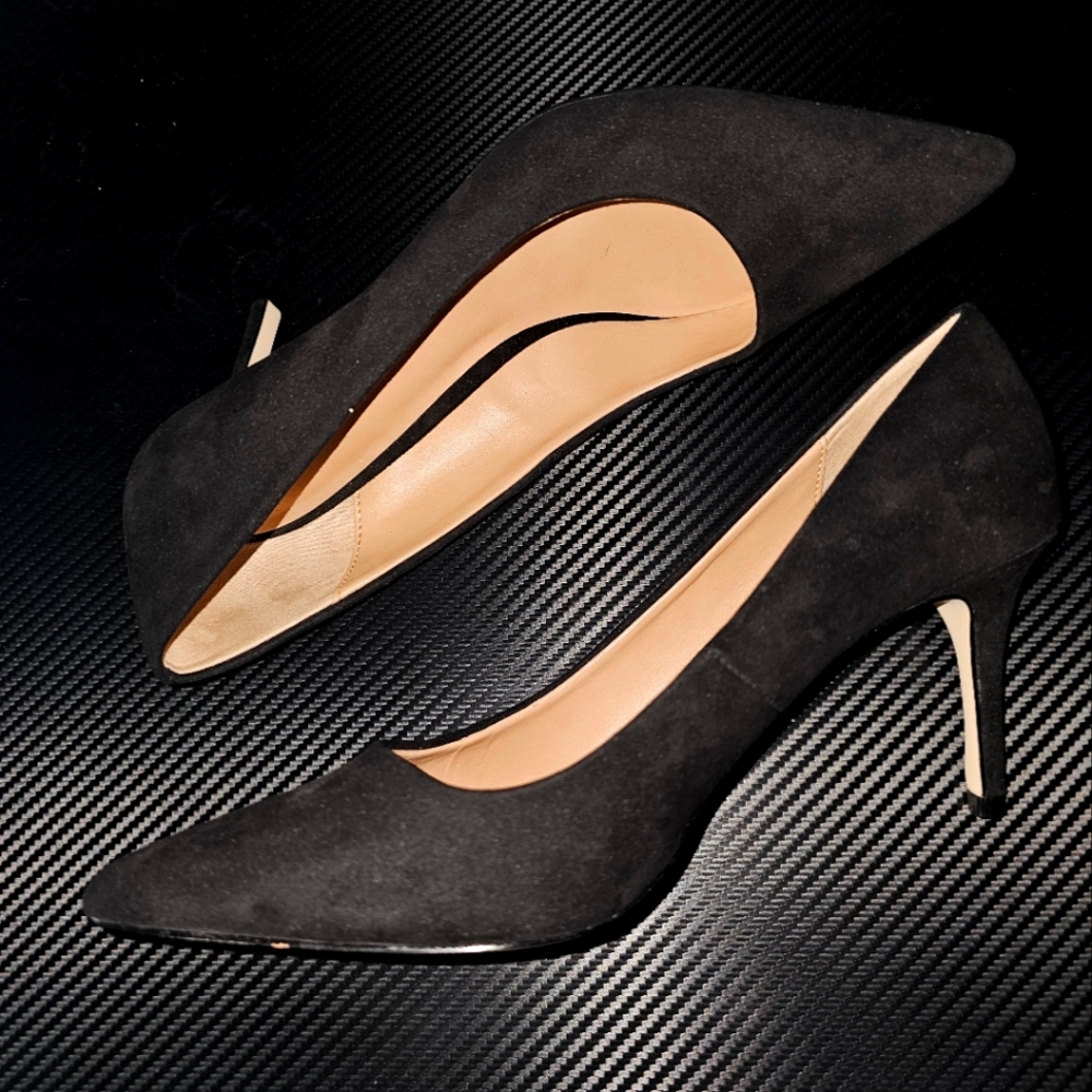 Call it Spring 8 1/2 Black stiletto heels - Picture 2 of 3
